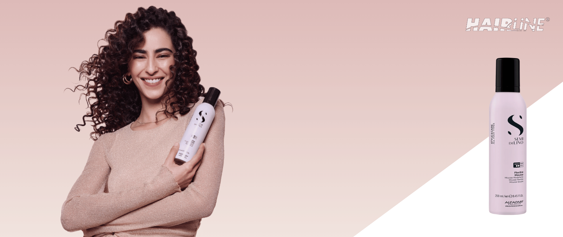 Alfaparf Milano Professional Semi di Lino Style&Care Firming hajformázó hab