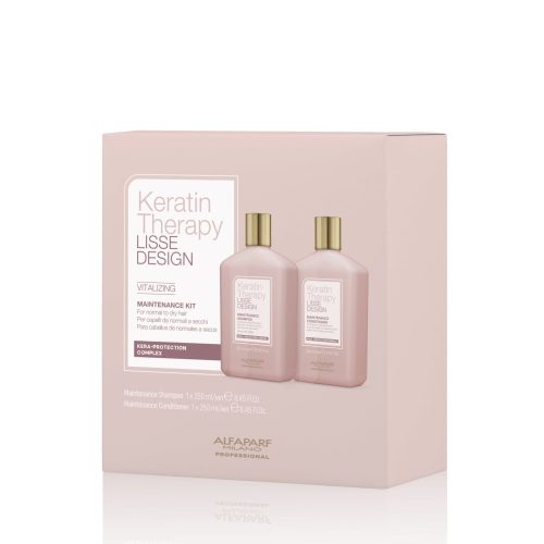 Keratin Therapy Lisse Design Vitalizing Kit normál, száraz hajra