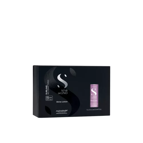 Semi di Lino Sublime Shine Lotion fényesítő ampulla minden hajtípusra - 12x13 ml