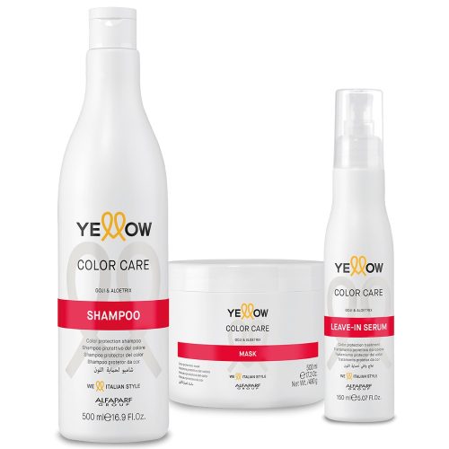Yellow Color Care színvédő csomag festett hajra
