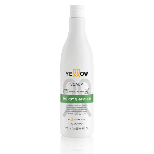 Yellow Scalp Energy hajhullás elleni sampon - 500 ml