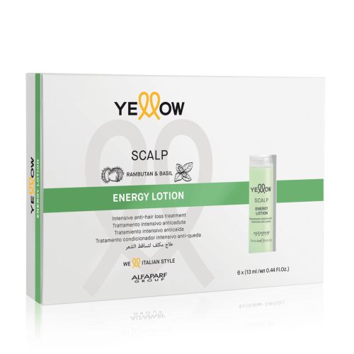 Yellow Scalp Energy intenzív hajhullás elleni Lotion - 6x13 ml 