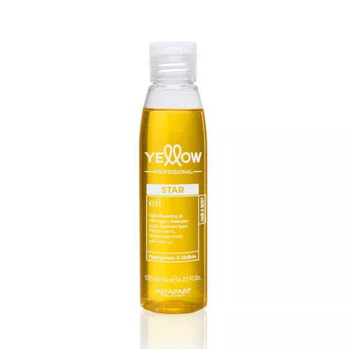 Yellow Star Illuminating olaj hajra és testre - 125 ml