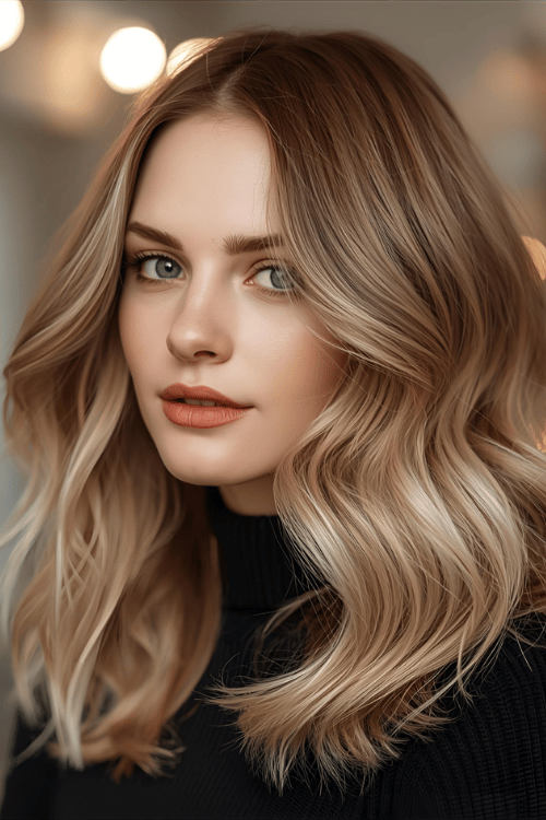 Glamour hullámok volumennel